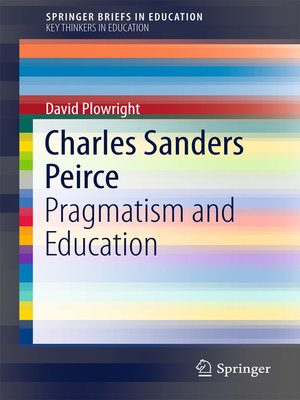 cover image of Charles Sanders Peirce